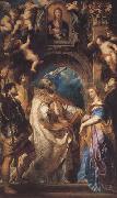 Peter Paul Rubens St Gregory the Great Surrounded by Otber Saints (mk01) Spain oil painting artist